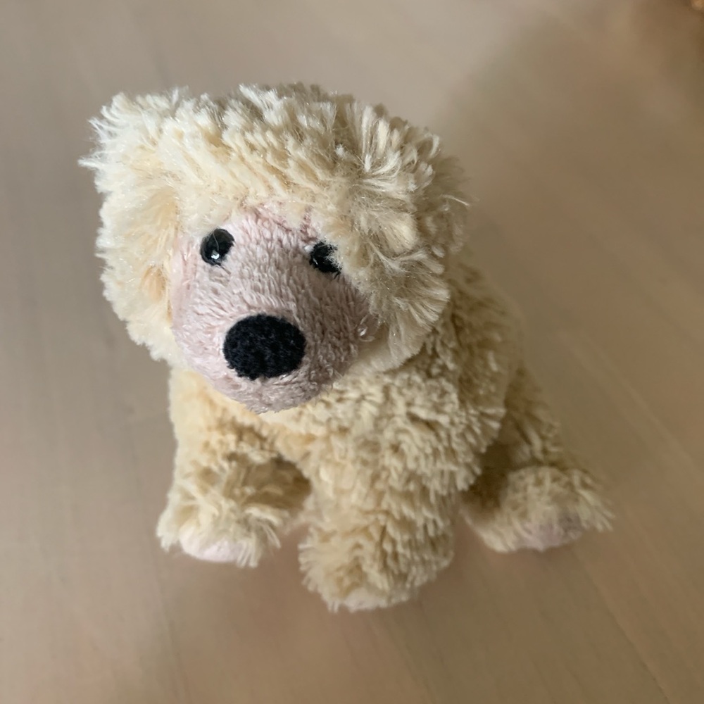 Ty Parka Plush Tan Bear